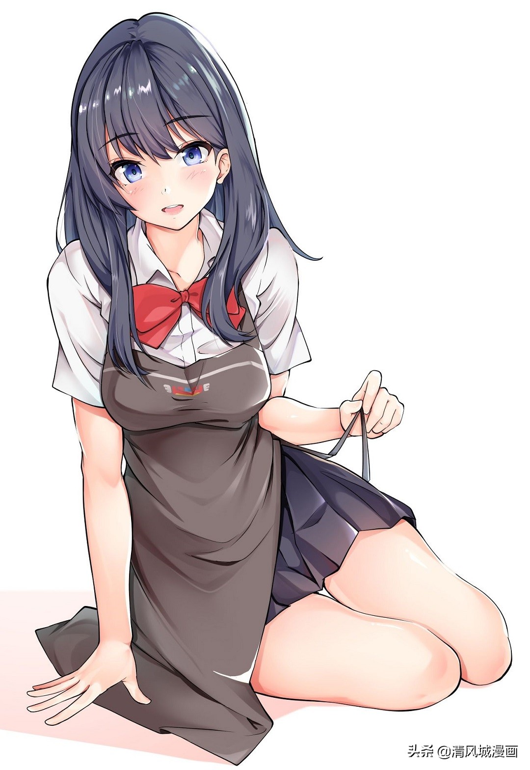 女性角色衣服细节，熟悉运动时衣服时的衣服褶皱，让角色更生动