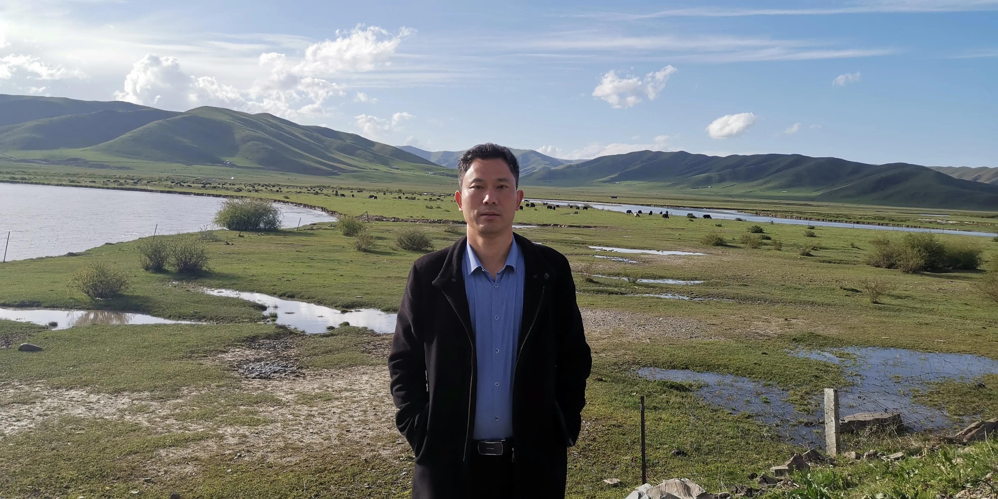 美不胜收的红原大草原,最美蓝天白云大草原