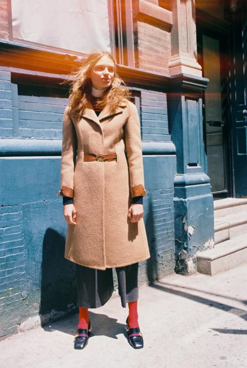 冬季保暖长筒袜穿搭,冷天半腿袜有了新穿法