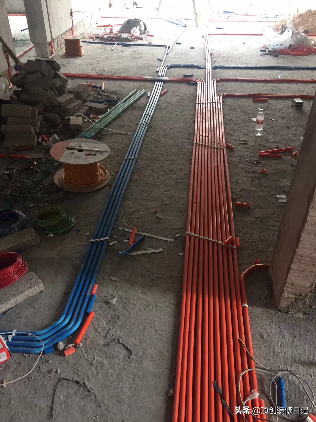 128平现代轻奢实景,128平轻奢风格效果图