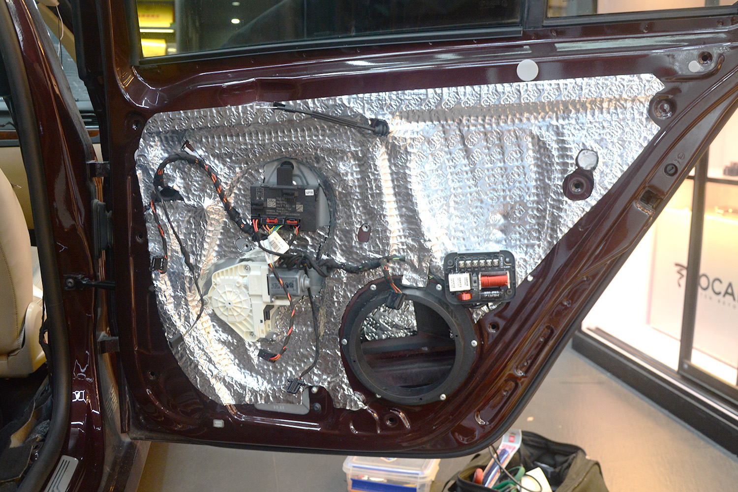 斯柯达速派改装音响,斯柯达速派音响改装