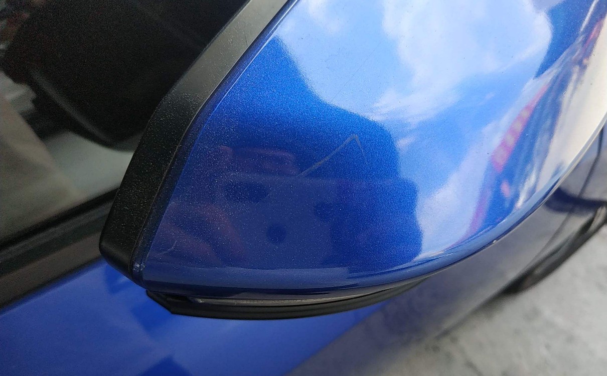 新车发生剐蹭的几率,新车发生剐蹭在哪修比较好