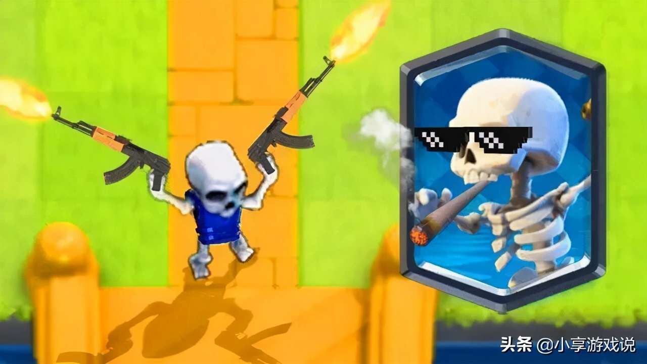 皇室战争10-12阶用什么阵容最牛逼,皇室战争1费小骷髅和2费炸弹