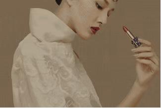 中国故宫口红国潮风彩妆,故宫口红传统气息