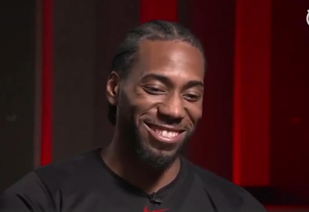 卡哇伊谈魔性尬笑,卡哇伊伦纳德和路威尬笑