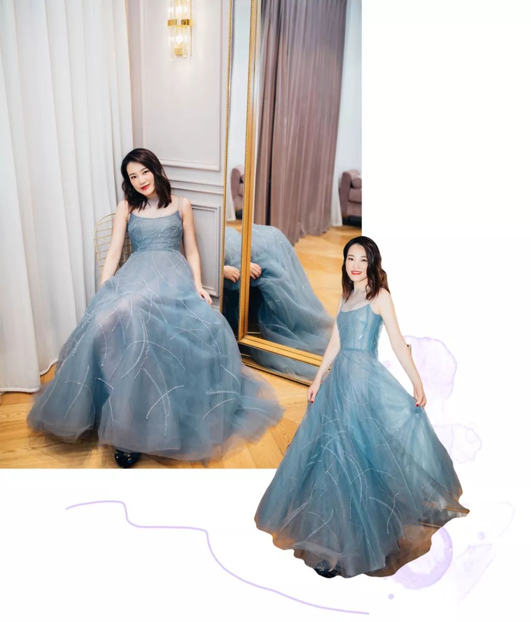 昆凌结婚穿的婚纱真的好大气,唐嫣昆凌婚纱