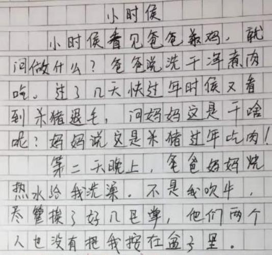 小学生优秀作文180个字,小学生获奖励的作文