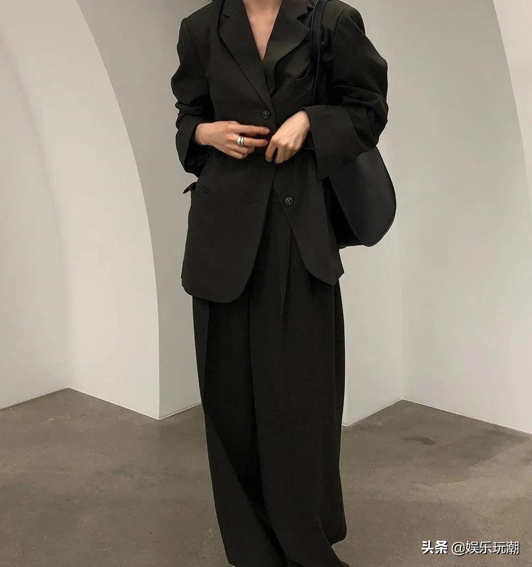 韩国穿搭必备单品,韩国博主慵懒随性的秋季穿搭范本