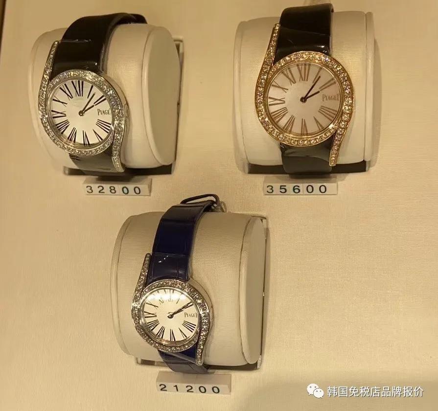 piaget伯爵女士全新珠宝腕表,品牌伯爵piaget系列altiplano腕表