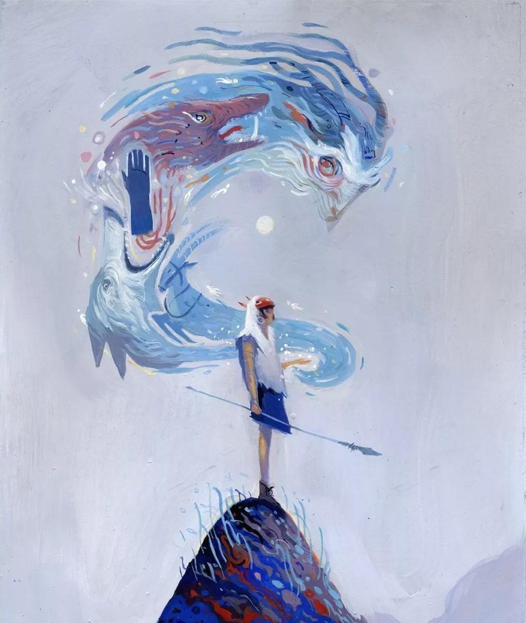 全球50位艺术家致敬宫崎骏作品