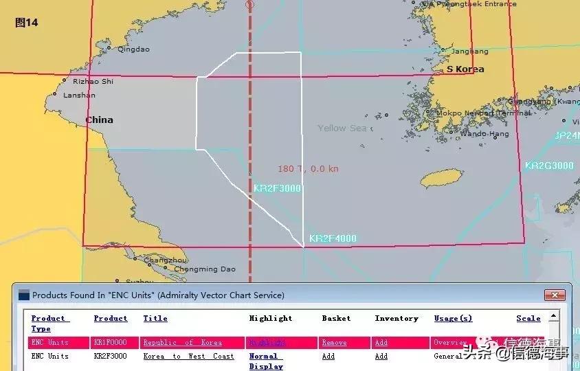 国内航行船舶如何选纸质海图,enc海图