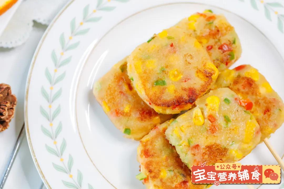 简单懒人菜牛肉芝士饼宝宝辅食,韩国奶酪鱼饼