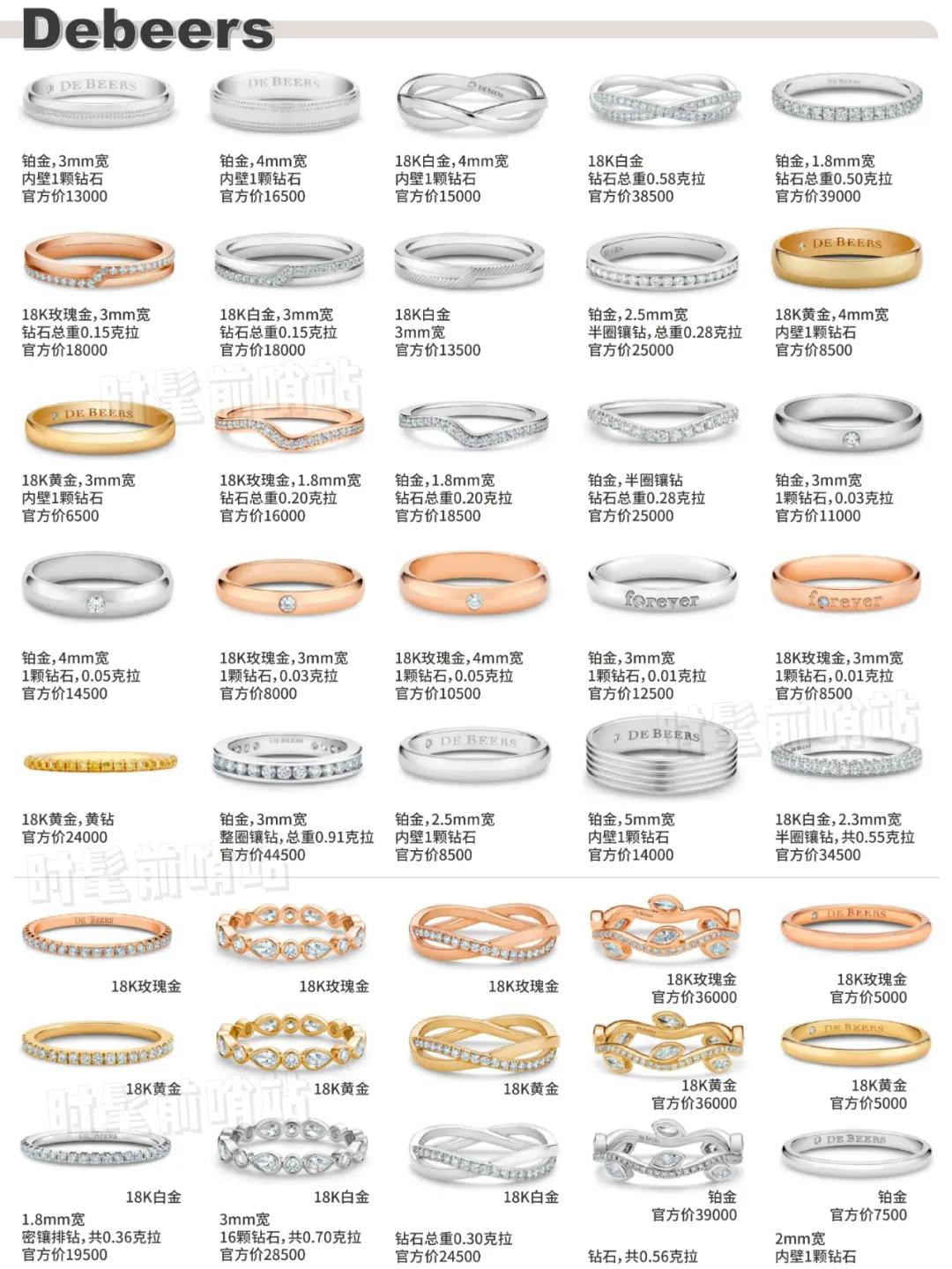 大牌简约婚戒推荐,大牌婚戒推荐平价品牌