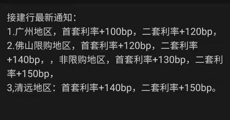 存量房贷利率确定下调广东清远,首套房贷利率破4%