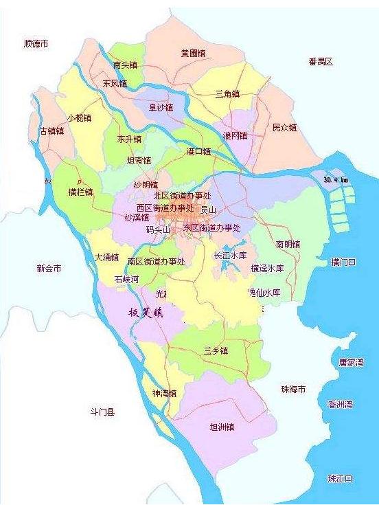 全国带“东、西、南、北、中”方位词的城市，看看有你家乡吗？