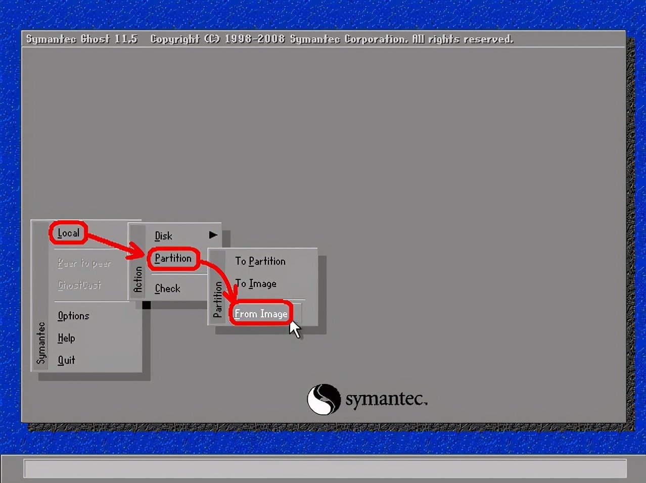 ghost系统备份还原步骤图,ghost使用教程图解系统还原