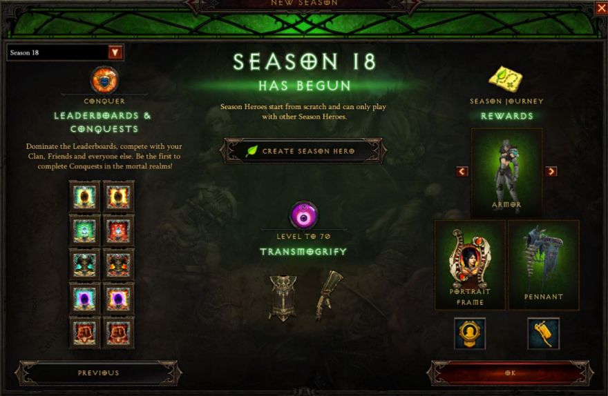 暗黑破坏神3第六赛季奖励,2008年暗黑破坏神3