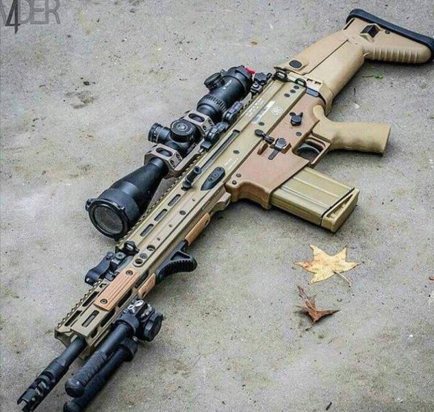 十大世界顶级突击步枪,scar突击步枪vsm416突击步枪