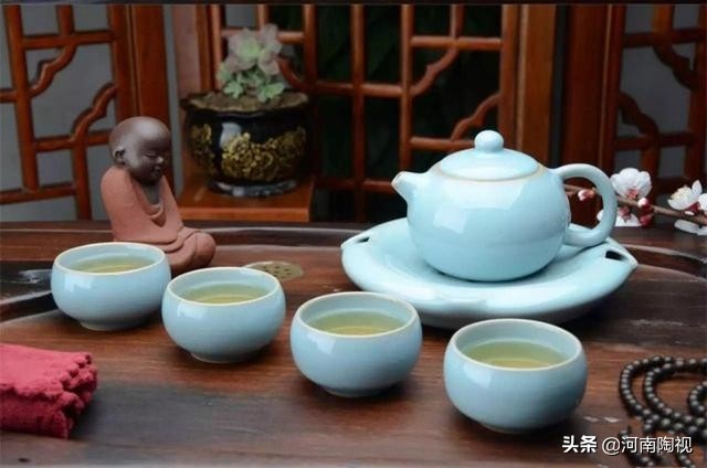 汝窑杯知识,汝窑茶具存放方法图