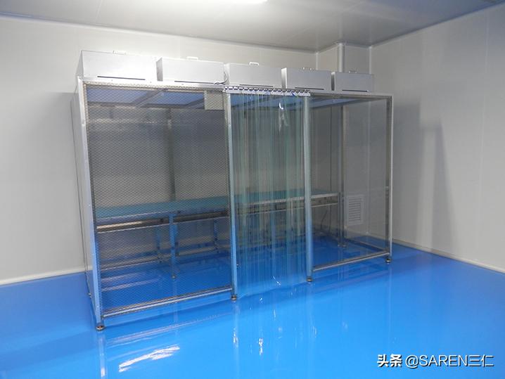 无尘车间洁净棚效果图,工厂无尘室装修