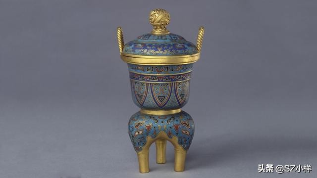 景泰蓝掐丝珐琅首饰手工制作教程,景泰蓝手工艺品赏析