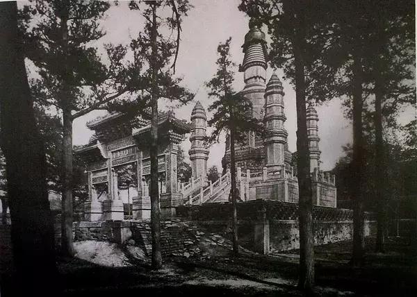 100年前中国风景建筑老照片,两亿多年前的景观