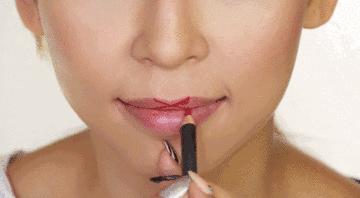 快来学这4个涂口红的小技巧,30秒0基础学会有效涂口红
