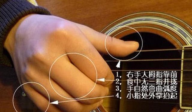 吉他指弹同音连线技巧教学,吉他指弹敲击技巧演示