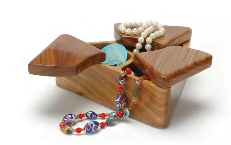 三棱花瓣首饰盒，圣诞节惊喜全靠它