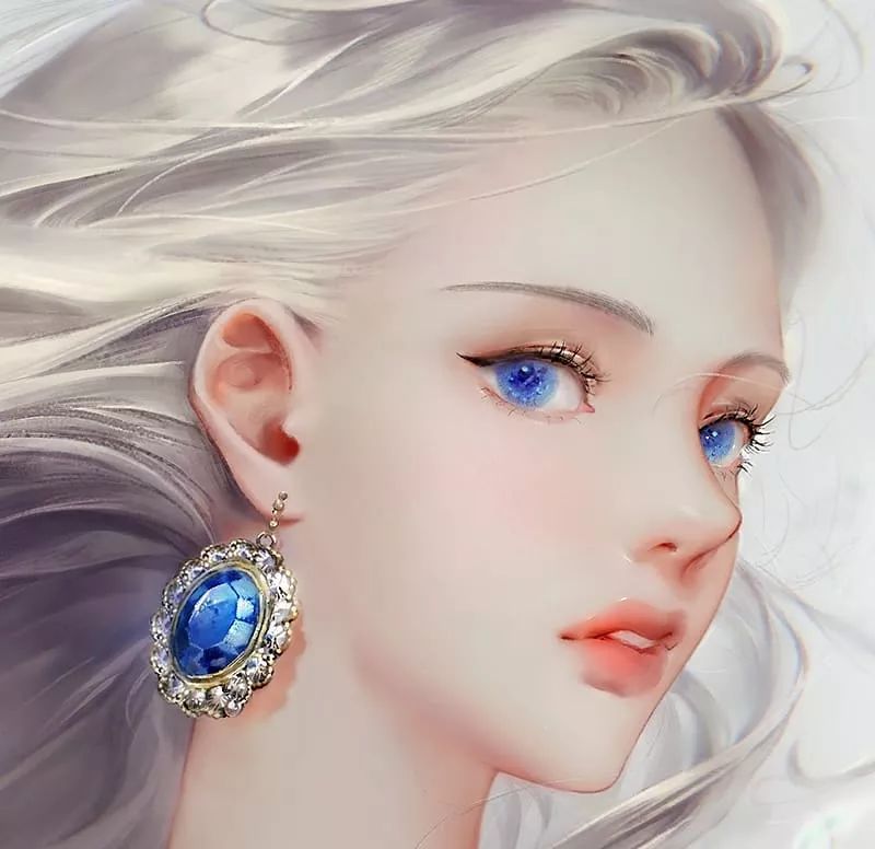 大佬画动漫人物仙气十足手绘,大佬画的古风图手绘