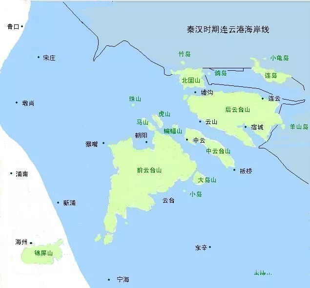 连云港东海县为什么没有海？新浦区与墟沟区原是汪洋大海？