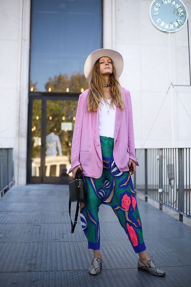 穿哈伦裤既时髦又显瘦,小个子裤装哈伦裤