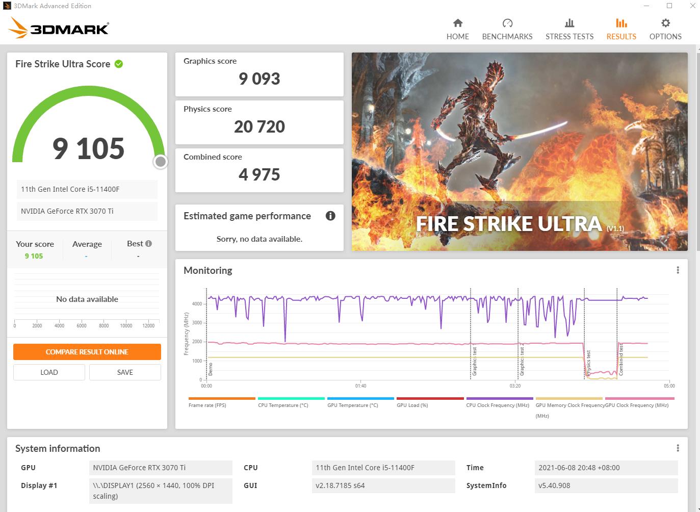耕升3070ti星极皓月和耕升炫光,耕升炫光3070ti跑分