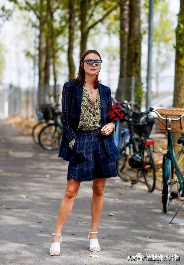 显瘦夏季短裤女西装,短裤显瘦西装面料高级