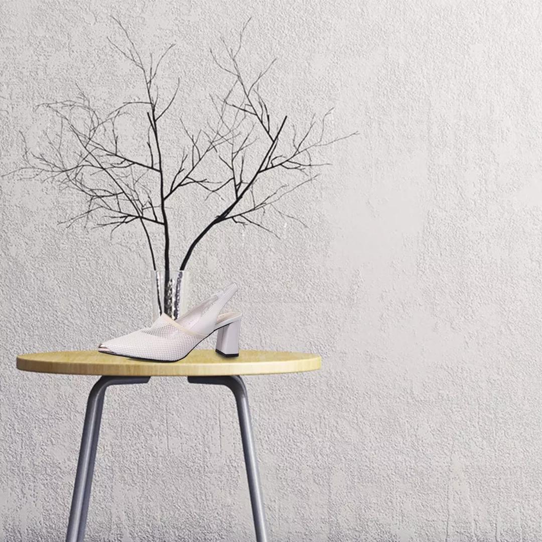 女鞋最火的一款露趾,今年超火真皮女鞋露后跟