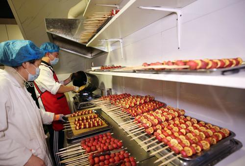 包头昆区超火的糖葫芦店,包头市糖葫芦哪家好