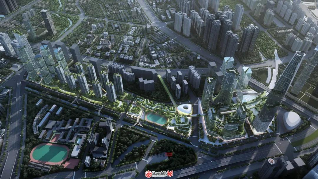 lumion鸟瞰,lumion鸟瞰渲染