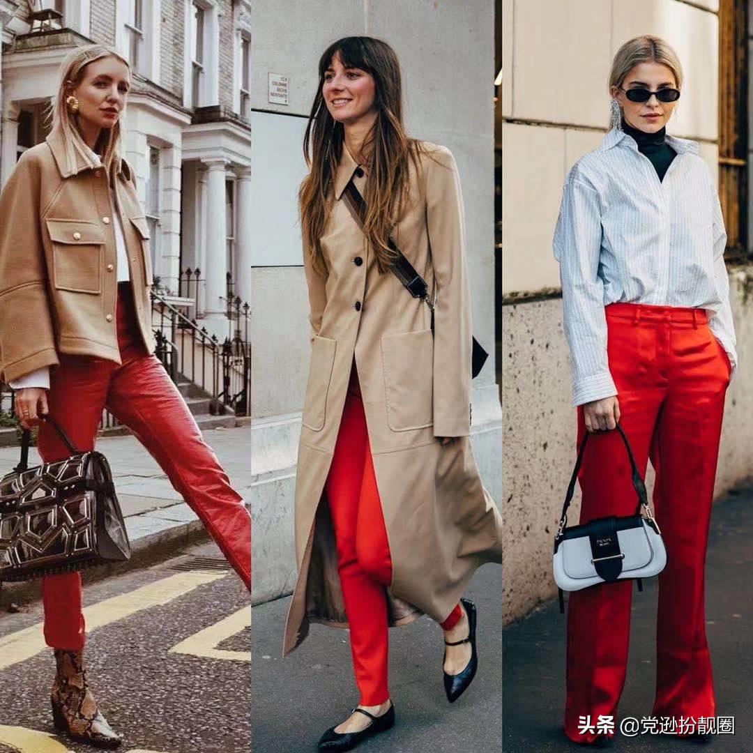 新年红怎么搭配衣服,新年红装穿搭视频