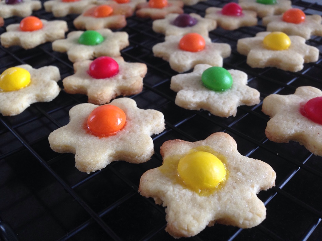 彩虹糖饼干简单做法,好看又好吃的粉红酥皮饼干