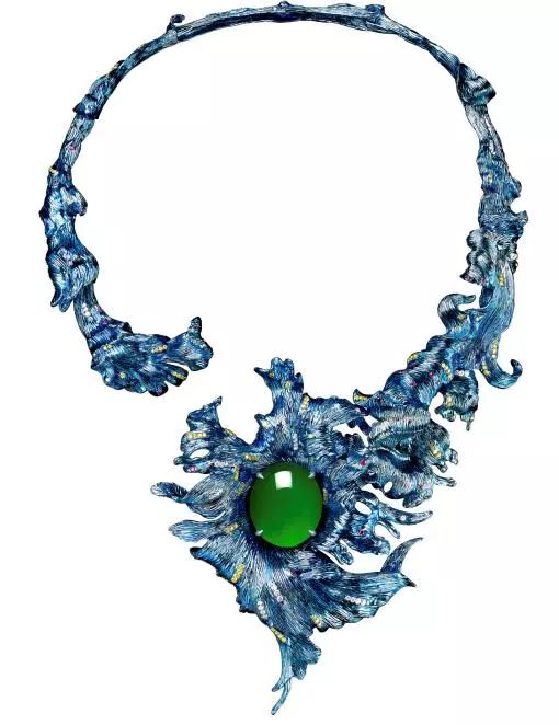 绿色翡翠蝉,帝王绿翡翠蝉