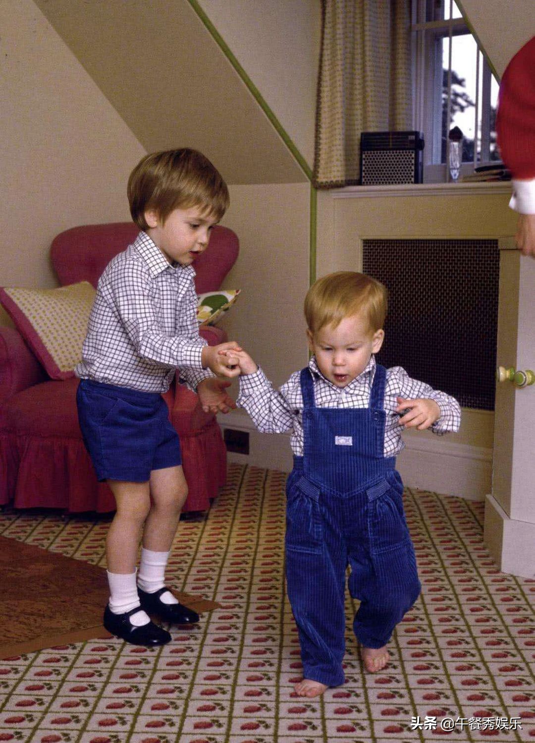 威廉是王室的精灵,既有戴安娜的热情豪放,也有女王的害羞和腼腆