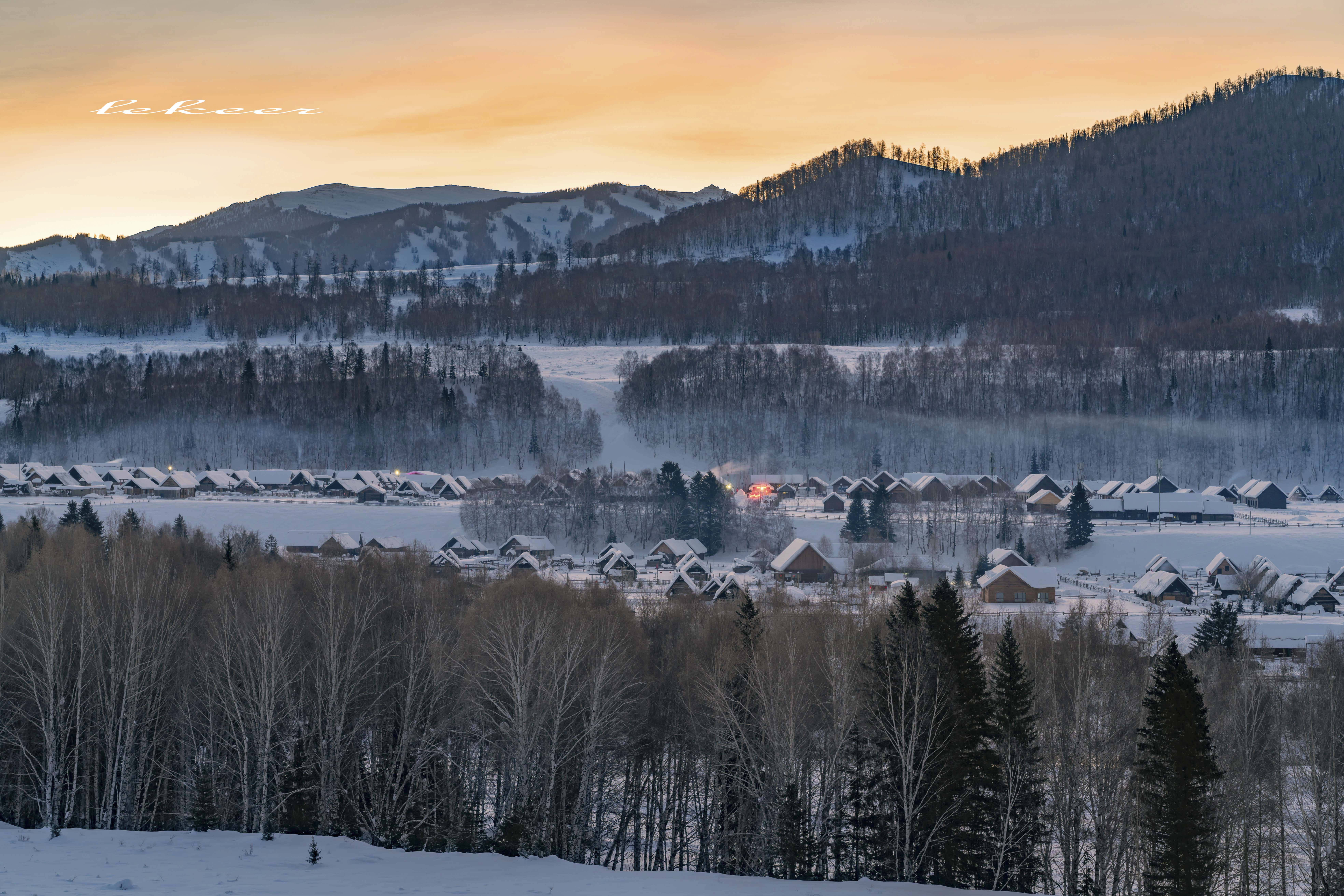 极美雪景图,极美映画