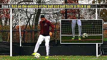 花式足球技巧之三个花式过人技巧,足球花式过人50招小学生