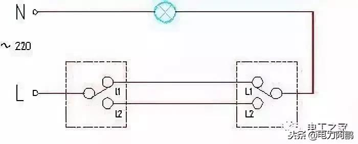 正反转开关接线图和实物图,防倒开关接线图实物图
