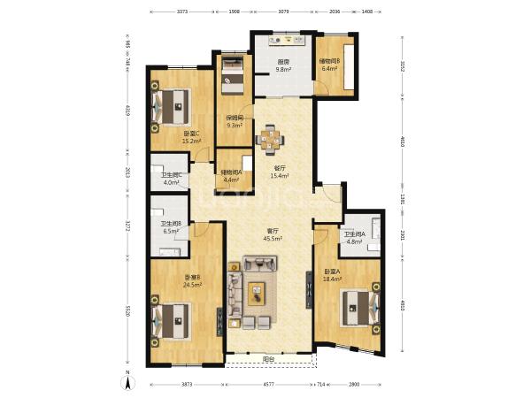 武康上林世家二手房出售,上林世家二手房出售