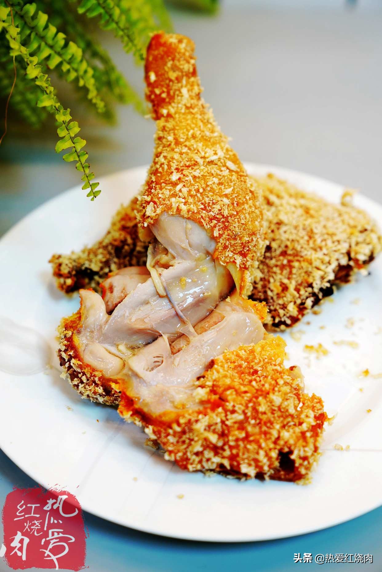 家常炸鸡腿怎么炸才能又酥又脆,炸鸡腿为什么炸出来有血水能吃吗