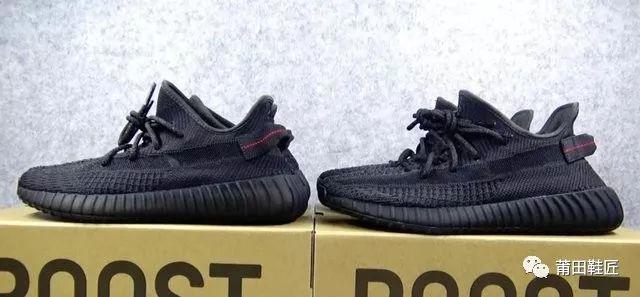 yeezy350黑满天星真假对比,yeezy350黑满天星和黑玛瑙的区别