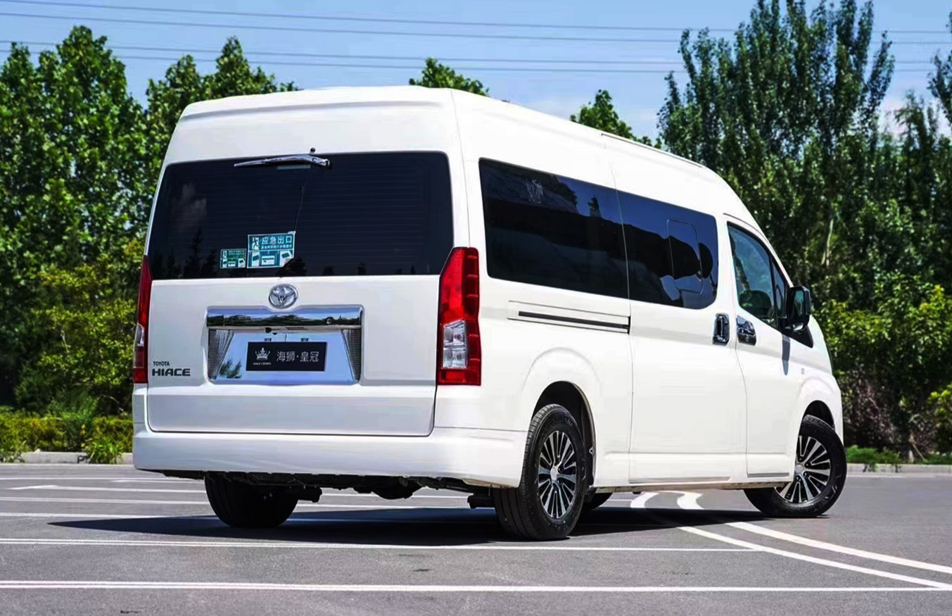 丰田大海狮9座商务车图片,老款丰田大海狮9座蓝牌