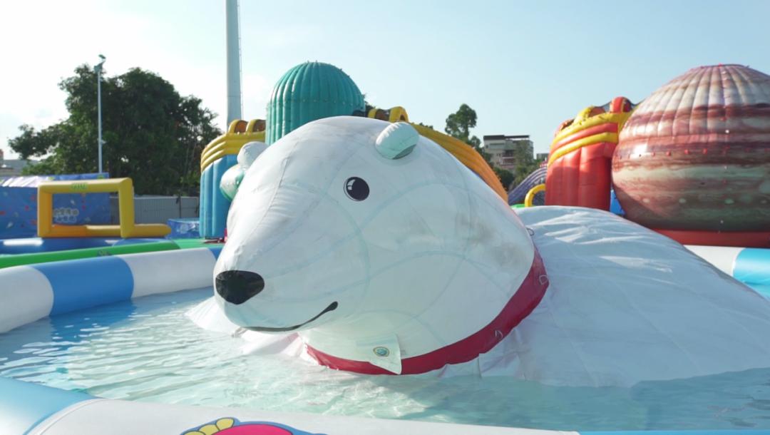 天河｜福利丨临江大道这里变身“太空漫游水乐园”啦！免费门票这里“抢”↓