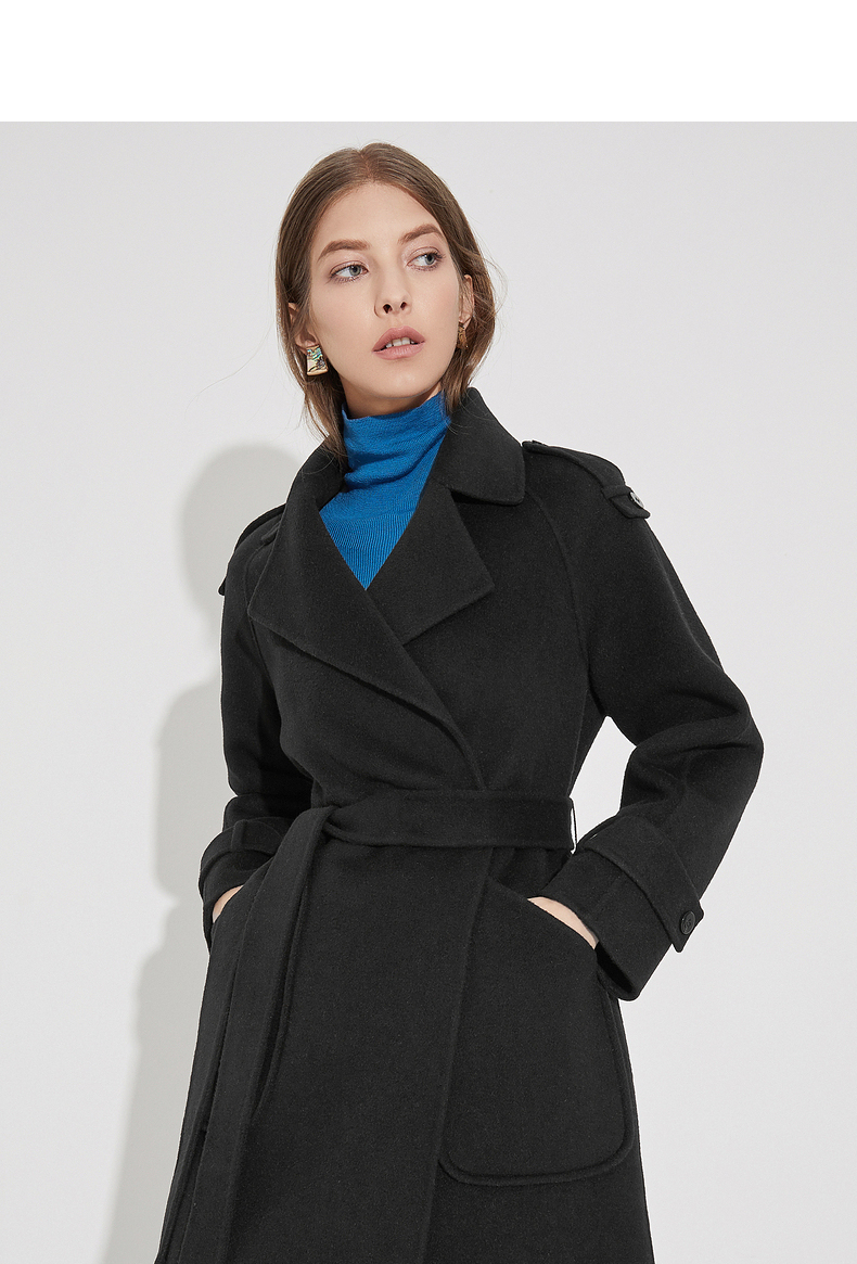 雾霾蓝大衣怎么搭配秋冬,秋冬大衣怎么搭配好看